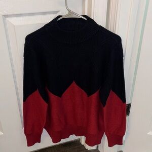 Women’s Alfani Black and Red Sweater